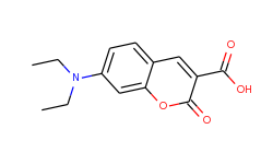 2H-1-Benzopyran-3-carboxylic acid, 7-(diethylamino)-2-oxo-