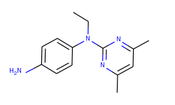 n-(4-aminophenyl)-n-ethyl-4,6-dimethyl-2-pyrimidinamine