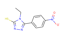 4-ethyl-5-(4-nitro-phenyl)-4h-[1,2,4]triazole-3-thiol