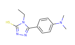 5-[4-(dimethylamino)phenyl]-4-ethyl-4h-1,2,4-triazole-3-thiol