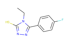4-ethyl-5-(4-fluorophenyl)-4h-1,2,4-triazole-3-thiol