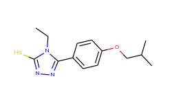 4-ethyl-5-(4-isobutoxyphenyl)-4h-1,2,4-triazole-3-thiol