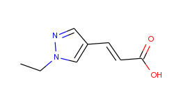 (2e)-3-(1-ethyl-1h-pyrazol-4-yl)acrylic acid