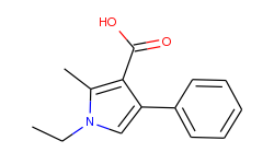 1-ethyl-2-methyl-4-phenyl-1h-pyrrole-3-carboxylic acid