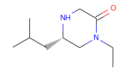 (s)-1-ethyl-5-isobutylpiperazin-2-one