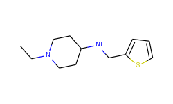 1-ethyl-n-(thien-2-ylmethyl)piperidin-4-amine
