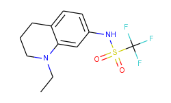 methanesulfonamide,n-(1-ethyl-1,2,3,4-tetrahydro-7-quinolinyl)-1,1,1-trifluoro-