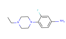4-(4-Ethyl-1-piperazinyl)-3-fluoro-benzenamine