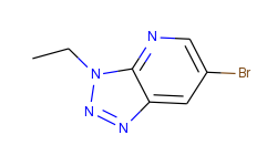 6-bromo-3-ethyl-3h-[1,2,3]triazolo[4,5-b]pyridine
