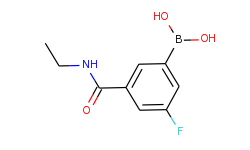 5-(ethylcarbamoyl)-3-fluorophenylboronic acid