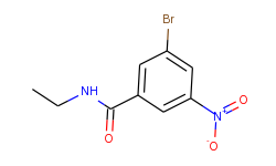n-ethyl 3-bromo-5-nitrobenzamide