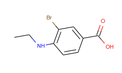3-bromo-4-(ethylamino)benzoic acid