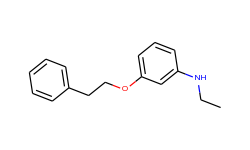 n-ethyl-3-(phenethyloxy)aniline