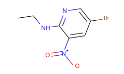 5-bromo-2-ethylamino-3-nitropyridine