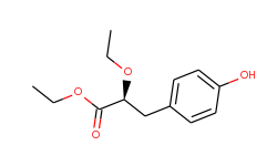 benzenepropanoic acid, α-ethoxy-4-hydroxy-, ethyl ester, (αs)-
