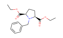 Diethyl cis-1-benzylpyrrolidine-2,5-dicarboxylate
