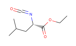 Pentanoic acid, 2-isocyanato-4-methyl-, ethyl ester, (2S)-
