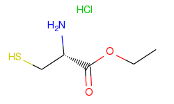 Cysteine, ethyl ester, hydrochloride