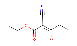 ethyl (2z)-2-cyano-3-hydroxypent-2-enoate