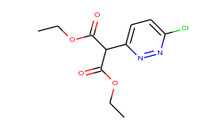 diethyl 2-(6-chloropyridazin-3-yl)malonate
