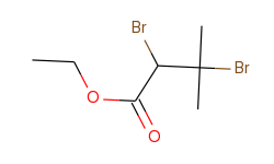 Ethyl 2,3-dibromo-3-methylbutanoate