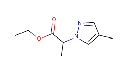 ethyl 2-(4-methyl-1h-pyrazol-1-yl)propanoate