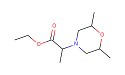 ethyl 2-(2,6-dimethylmorpholin-4-yl)propanoate