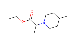 ethyl 2-(4-methylpiperidin-1-yl)propanoate
