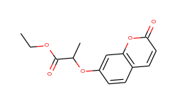 propanoic acid,2-[(2-oxo-2h-1-benzopyran-7-yl)oxy]-,ethyl ester