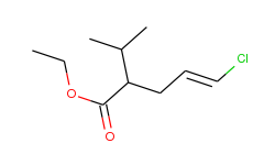 (s,e)-ethyl 5-chloro-2-isopropylpent-4-enoate