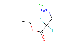 ethyl 3-amino-2,2-difluoropropanoate;hydrochloride