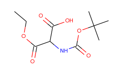 2-tert-butoxycarbonylaminomalonic acid monoethyl ester