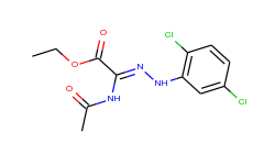 ethyl 2-(acetylamino)-2-[2-(2,5-dichlorophenyl)-hydrazono]acetate