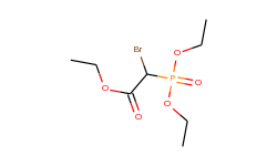 Acetic acid, bromo(diethoxyphosphinyl)-, ethyl ester