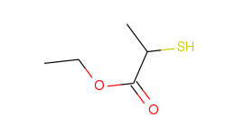 Propanoic acid, 2-mercapto-, ethyl ester