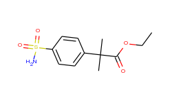 Ethyl 2-Methyl-2-(4-sulfamoylphenyl)propionate