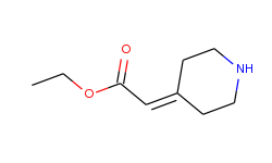 Piperidin-4-ylidene-acetic acid ethyl ester
