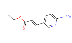 3-(6-amino-pyridin-3-yl)-acrylic acid ethyl ester