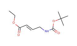 2-Butenoic acid, 4-[[(1,1-dimethylethoxy)carbonyl]amino]-, ethyl ester
