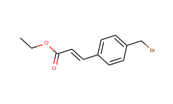 2-Propenoic acid, 3-[4-(bromomethyl)phenyl]-, ethyl ester