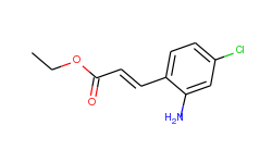 3-(4-Chloro-2-aminophenyl)acrylic acid ethyl ester