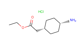 Cyclohexaneacetic acid, 4-amino-, ethyl ester, hydrochloride, cis-