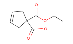 3-Cyclopentene-1,1-dicarboxylic acid, monoethyl ester