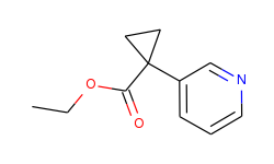 Ethyl 1-(pyridin-3-yl)cyclopropanecarboxylate