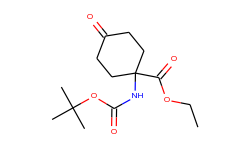 ethyl 1-(tert-butoxycarbonylamino)-4-oxocyclohexanecarboxylate