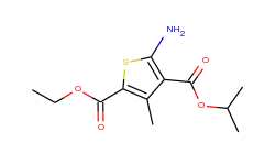 2-ethyl 4-isopropyl 5-amino-3-methylthiophene-2,4-dicarboxylate