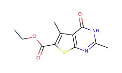ethyl 2,5-dimethyl-4-oxo-3,4-dihydrothieno-[2,3-d]pyrimidine-6-carboxylate