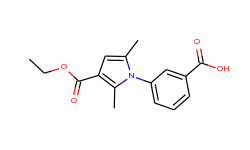 3-[3-(ethoxycarbonyl)-2,5-dimethyl-1h-pyrrol-1-yl] benzoic acid