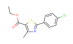 ethyl 2-(4-chlorophenyl)-4-methyl-1,3-thiazole-5-carboxylate