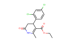 ethyl 4-(2,4-dichlorophenyl)-2-methyl-6-oxo-1,4,5,6-tetrahydro-3-pyridinecarboxylate